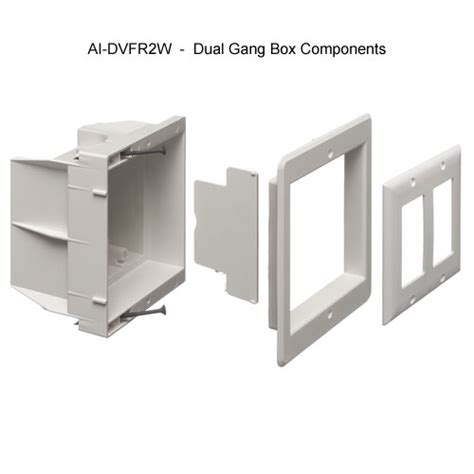 arlington industries single and dual gang recessed electrical boxes|Arlington TVB613 .